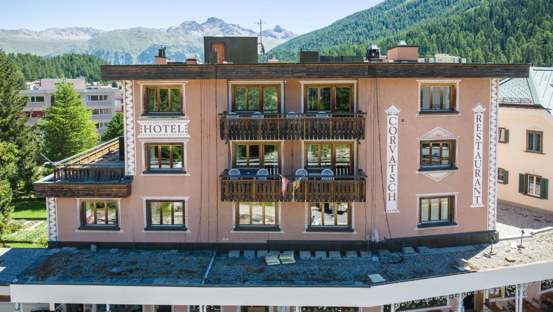 Hotel Corvatsch - Web Check-In سانت موريتز المظهر الخارجي الصورة